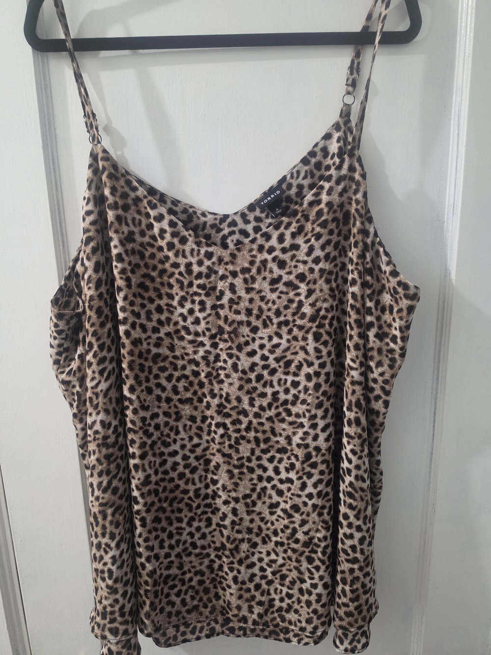 torrid Leopard Print Spaghetti Strap Cami - Brown/Tan